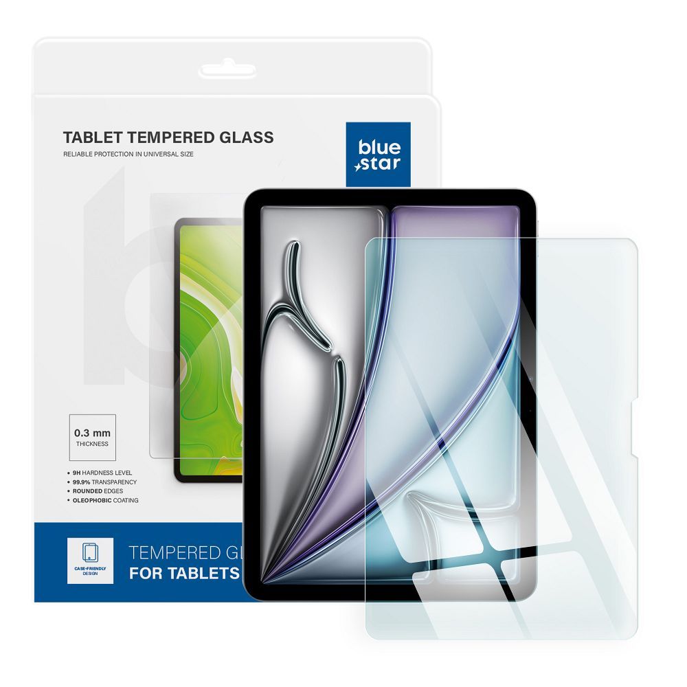 Folie Sticla Securizata Ecran Blue Star 9H 0.3 mm pt. iPad Air 13 M2 (2024) - 5903396299865 - 1