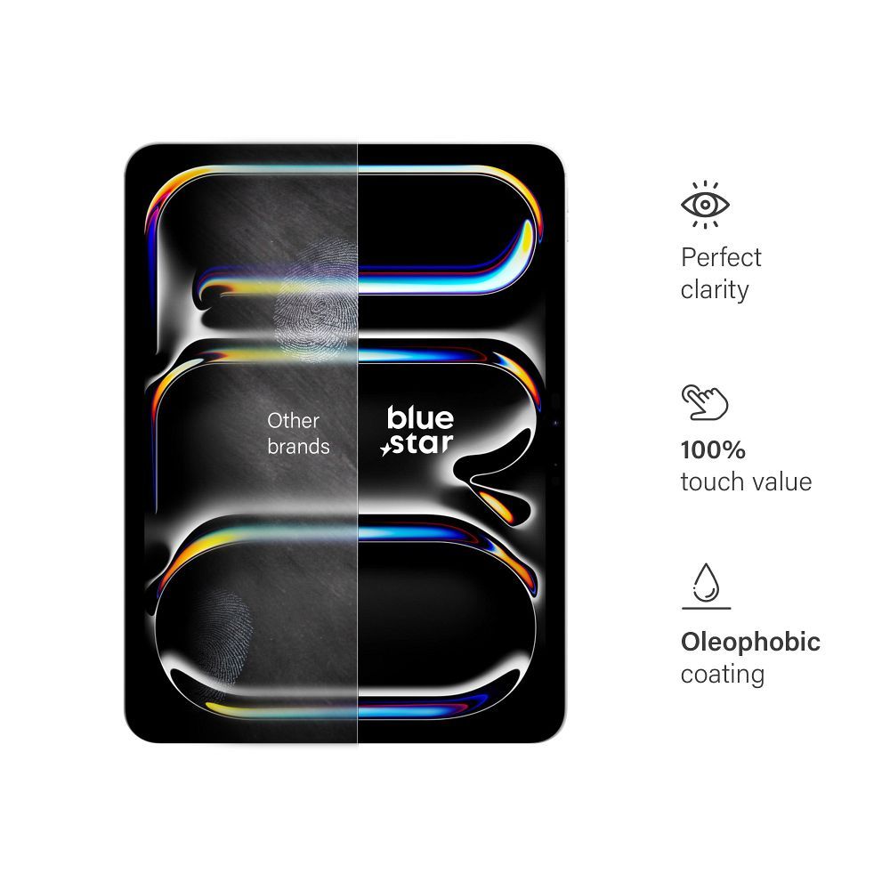 Folie Sticla Securizata Ecran Blue Star 9H 0.3 mm pt. iPad Pro 13 M4 (2024) - 5903396299810 - 7