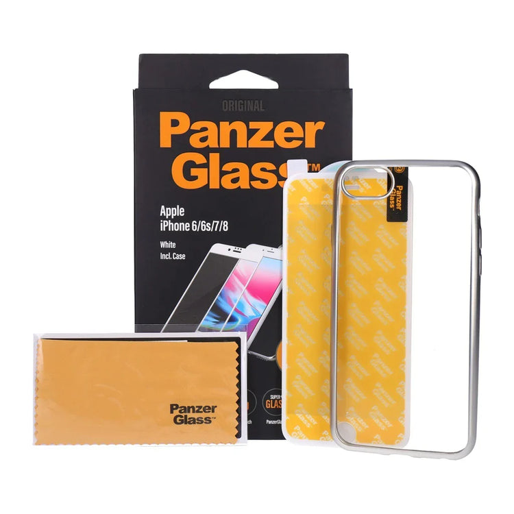 Folie Sticla Securizata Ecran PanzerGlass pt. iPhone SE 2022 / 2020 / 8 / 7 / 6s / 6 - Protectie la Zgarieturi & Socuri Super+ Glass