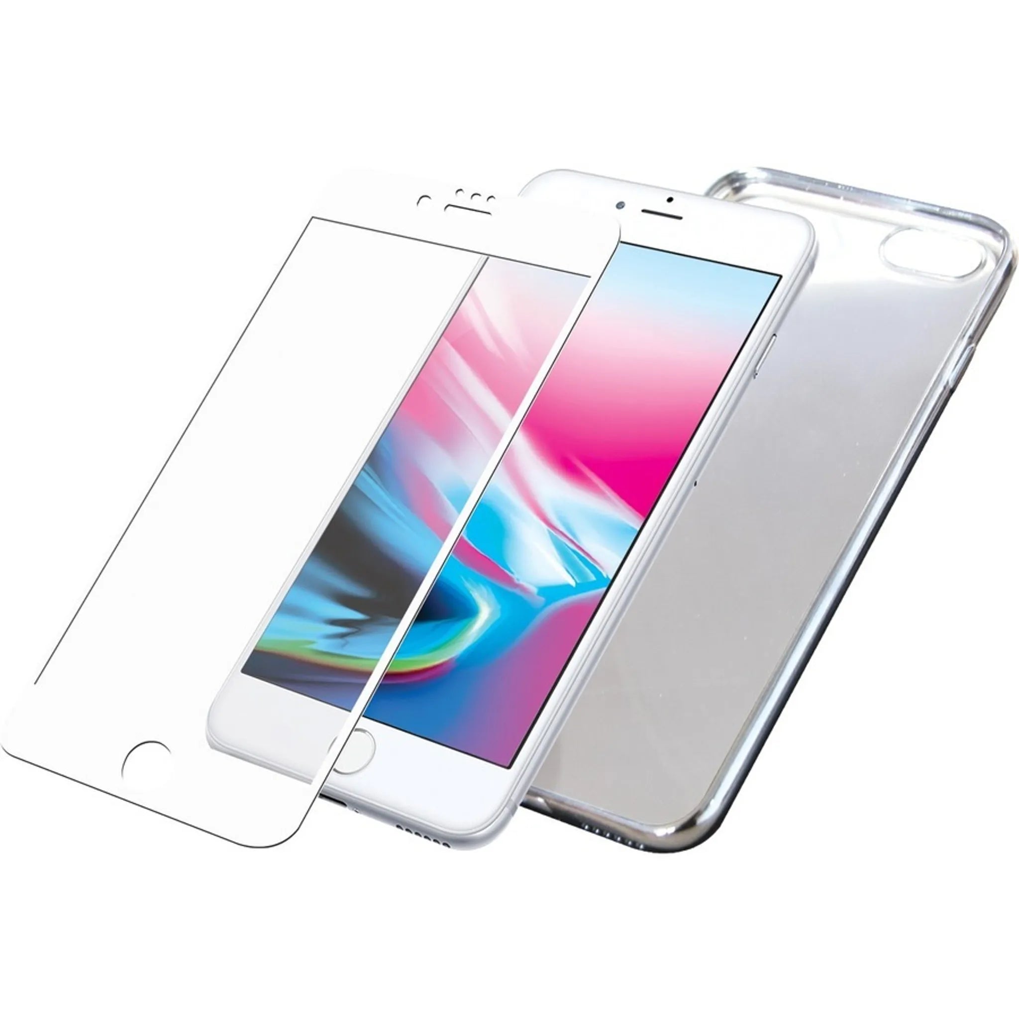Folie Sticla Securizata Ecran PanzerGlass pt. iPhone SE 2022 / 2020 / 8 / 7 / 6s / 6 - Protectie la Zgarieturi & Socuri Super+ Glass