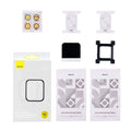 Folie Sticla Securizata Flexibila 2 buc. Baseus iWatch Crystal 0.2 mm Ecran Curbat pt. Apple Watch 8 / 7 41 - SGWJ010201 - 6932172618957 - 6