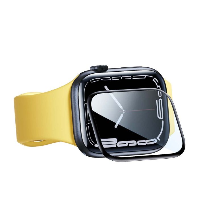 Folie Sticla Securizata Flexibila Baseus iWatch Crystal 0.2 mm Ecran Curbat pt. Apple Watch SE / 6 / 5 / 4 40 - SGWJ010401 - 6932172618971