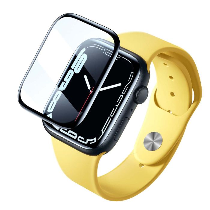 Folie Sticla Securizata Flexibila Baseus iWatch Crystal 0.2 mm Ecran Curbat pt. Apple Watch SE / 6 / 5 / 4 40 - SGWJ010401 - 6932172618971