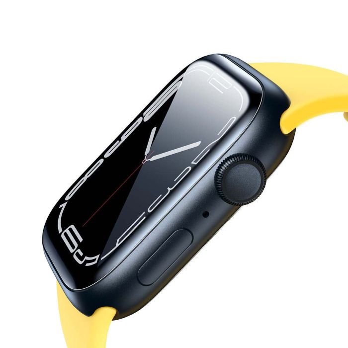 Folie Sticla Securizata Flexibila Baseus iWatch Crystal 0.2 mm Ecran Curbat pt. Apple Watch SE / 6 / 5 / 4 40 - SGWJ010401 - 6932172618971