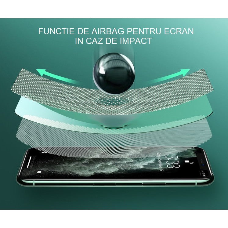 Folie Sticla Temperata Securizata cu Protectie Lumina Albastra pt. Ecran iPhone Seria 15 - 127472 - 6426485477252 - 9
