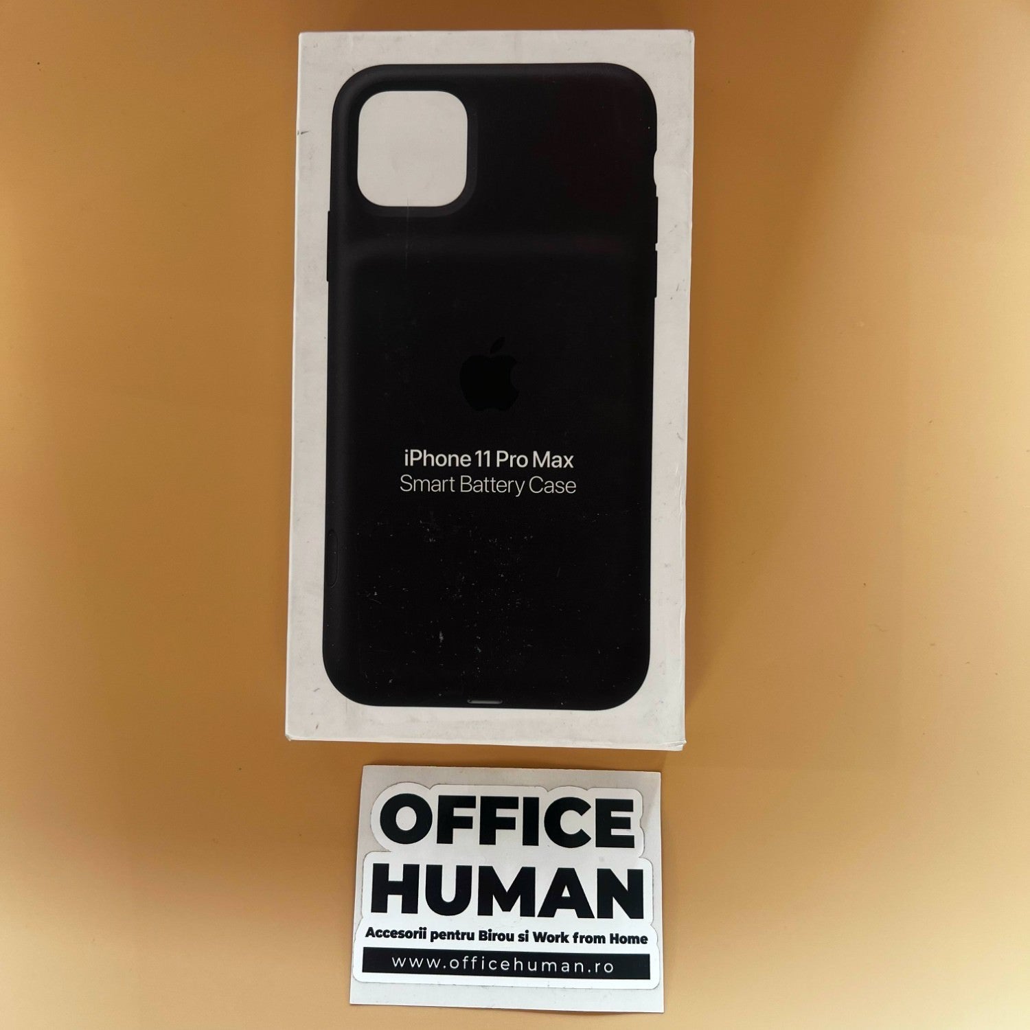 Husa Apple Smart Battery pt. iPhone 11 Pro Max Black - MWVP2LL/A Incarcare Wireless Originala Resigilat - 190199268715 - 4