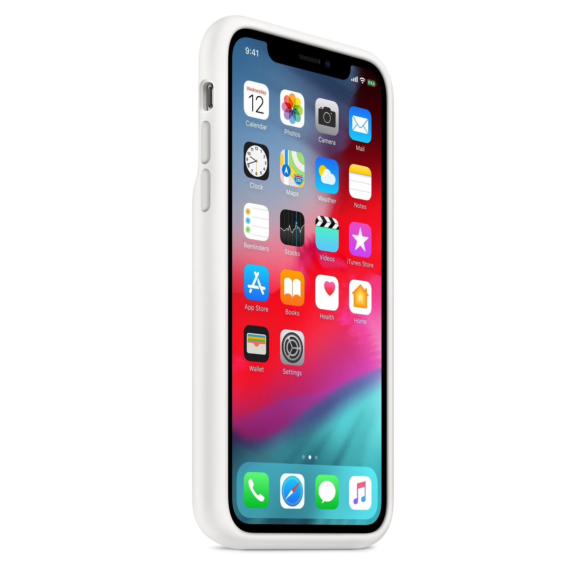 Husa Apple Smart Battery pt. iPhone XS Max White - MRXR2ZM/A Incarcare Wireless Originala Resigilat - 190198768421 - 3