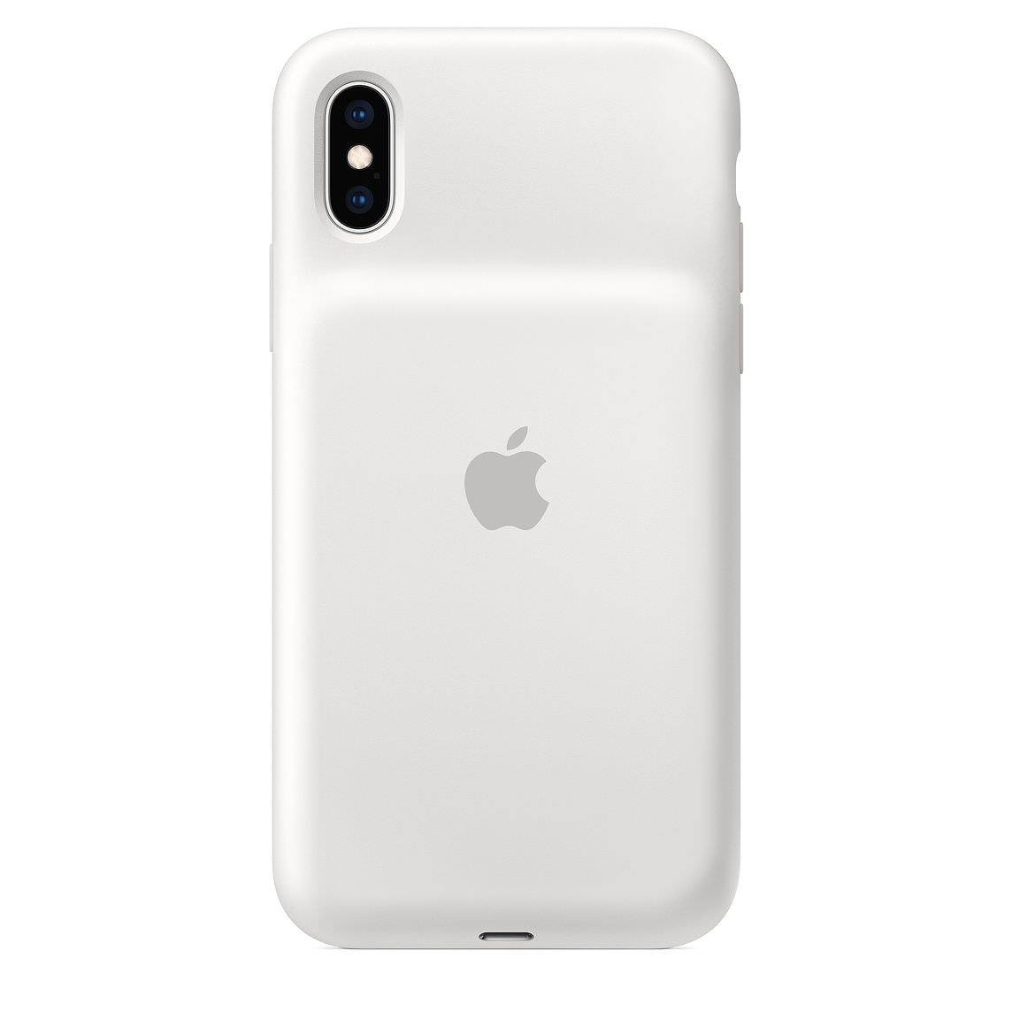 Husa Apple Smart Battery pt. iPhone XS & X White - MRXL2ZM/A Incarcare Wireless Originala - 190198768124 - 2