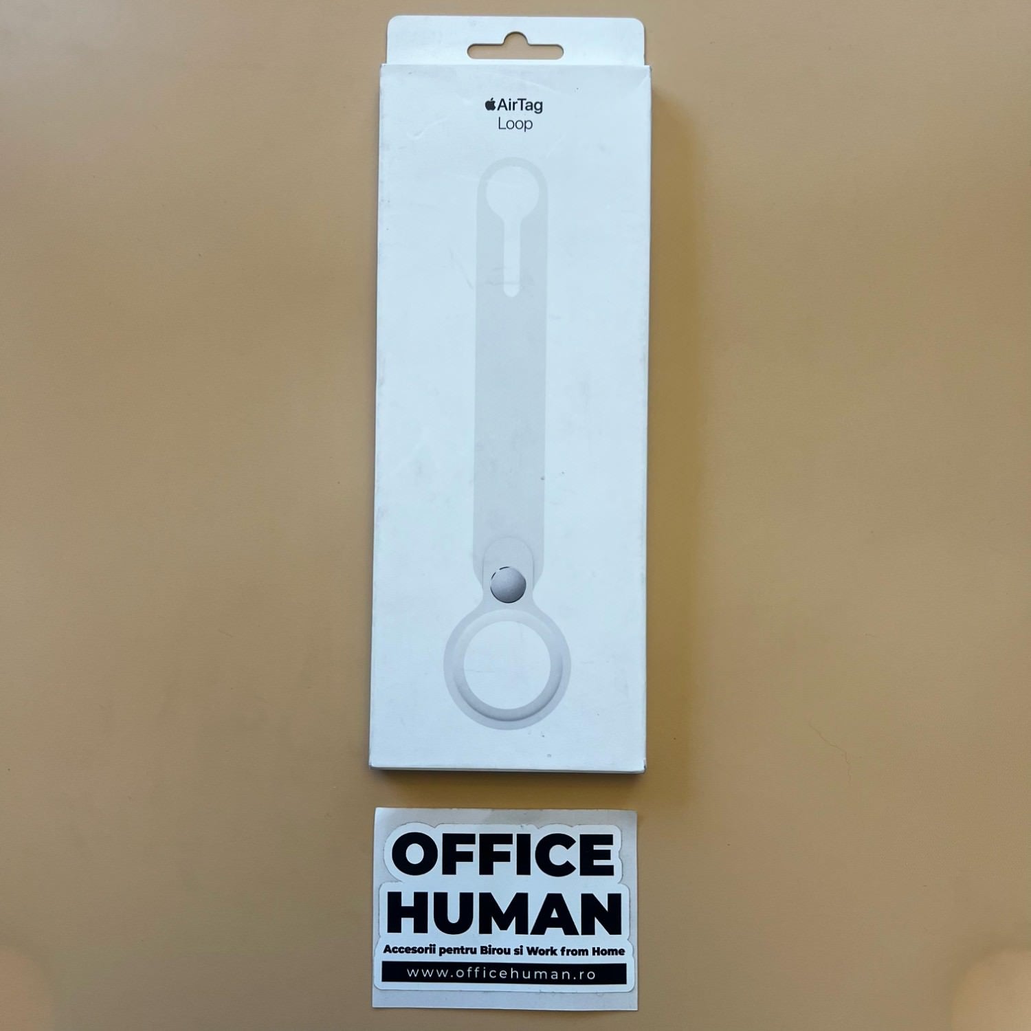 Husa Breloc Loop Apple pt. AirTag White - MX4F2ZM/A Originala - 190199315068 - 4