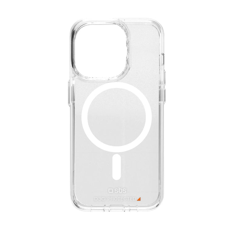 Husa Clear SBS Extreme Mag pt. iPhone 15 Pro Tehnologie D3O MagSafe Protectie Impact - TED30MAGCOVIP1561P - 8018417467837 - 1