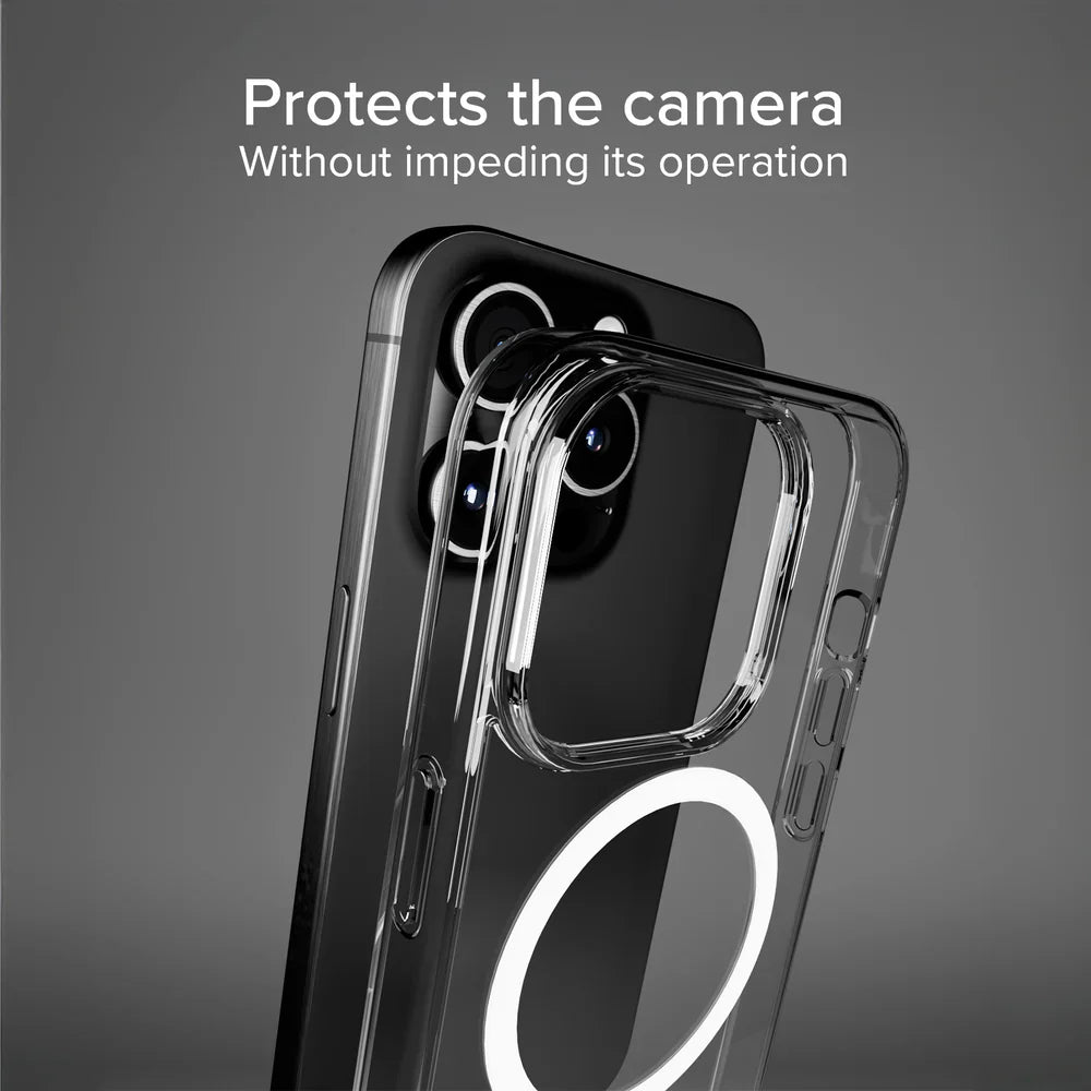 Husa Clear SBS Extreme Mag pt. iPhone 15 Pro Tehnologie D3O MagSafe Protectie Impact - TED30MAGCOVIP1561P - 8018417467837 - 6