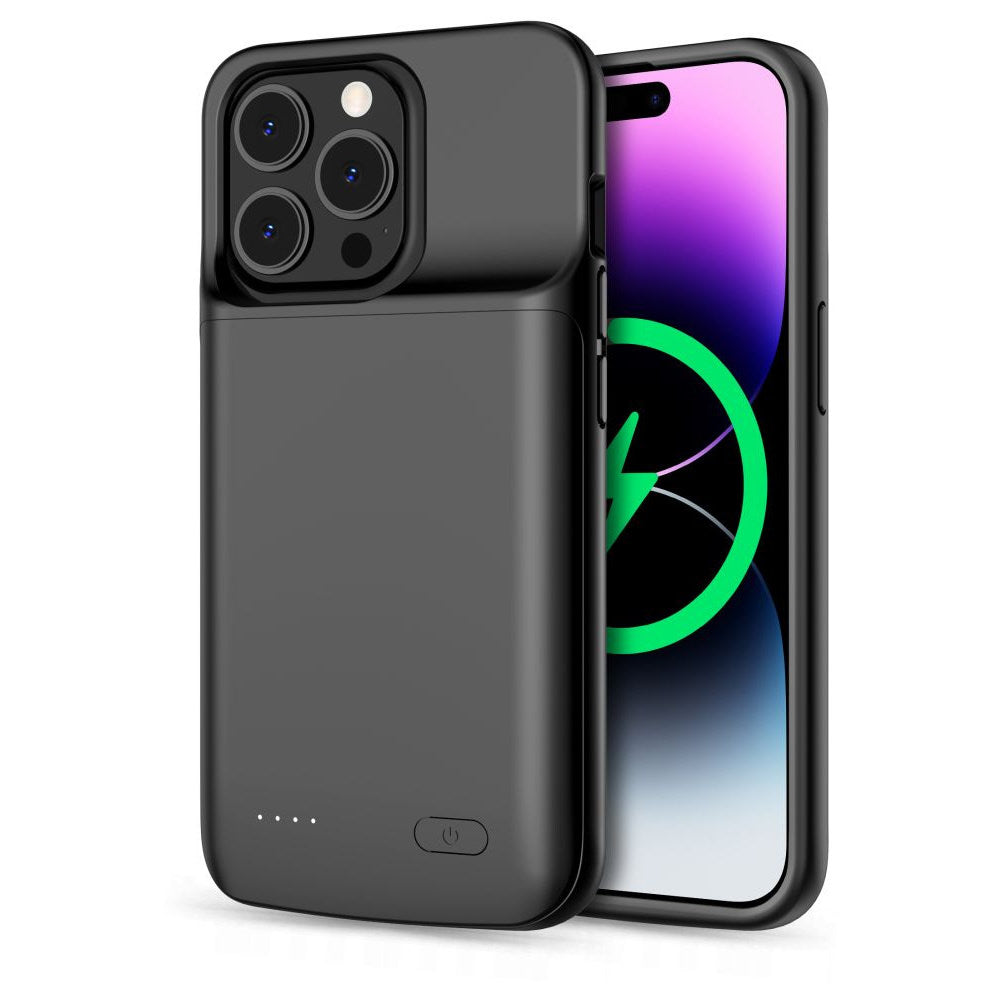 Husa cu Extra Baterie Externa 5000 mAh Tech-Protect Powercase - iPhone 14 Pro Max & Plus - 9490713927458 - 1
