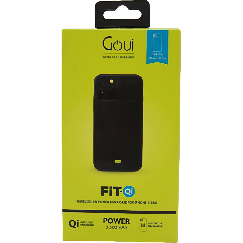 Husa cu Extra Baterie Externa Wireless 3500 mAh Goui pt. iPhone 11 Pro - G-WIRELESS11P - 6939801428734 - 2