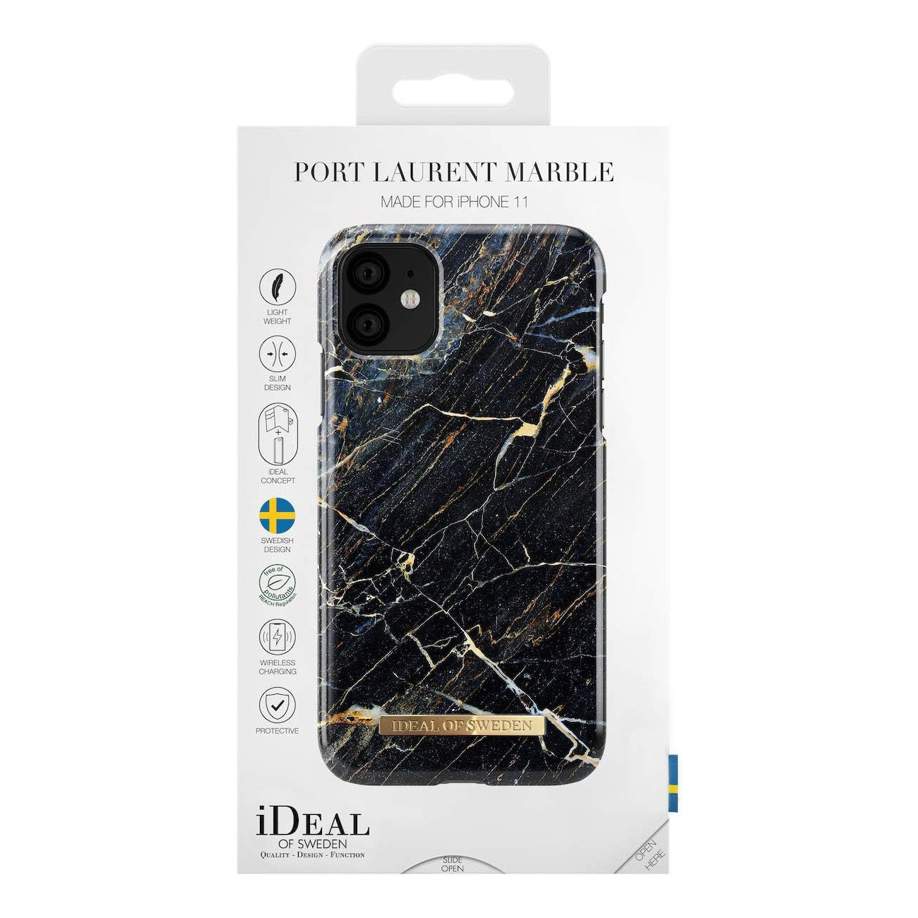 Husa iDeal of Sweden pt. iPhone 11 - Laurent Marble - IDFCA-I1961-49 - 840046612979 - 4