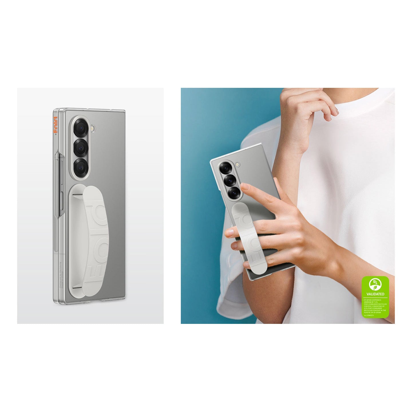 Husa Originala Clear pt. Samsung Galaxy Z Fold 6 EF-QF956 - EF-QF956CTEGWW - 8806095613871 - 5