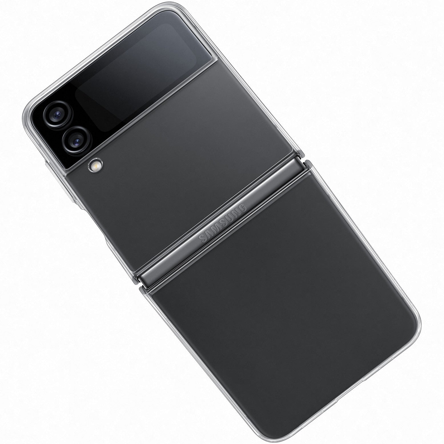 Husa Originala Clear Slim Cover pt. Samsung Galaxy Z Flip 4 EF-QF721 - EF-QF721CTEGWW - 8806094505788 - 5
