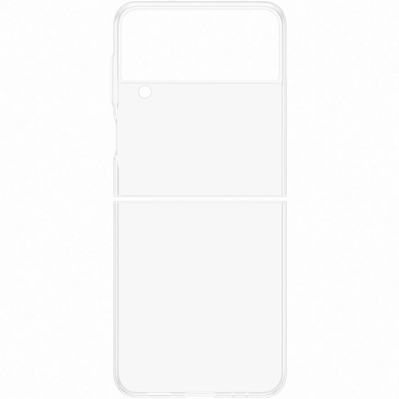 Husa Originala Clear Slim Cover pt. Samsung Galaxy Z Flip 4 EF-QF721 - EF-QF721CTEGWW - 8806094505788 - 6