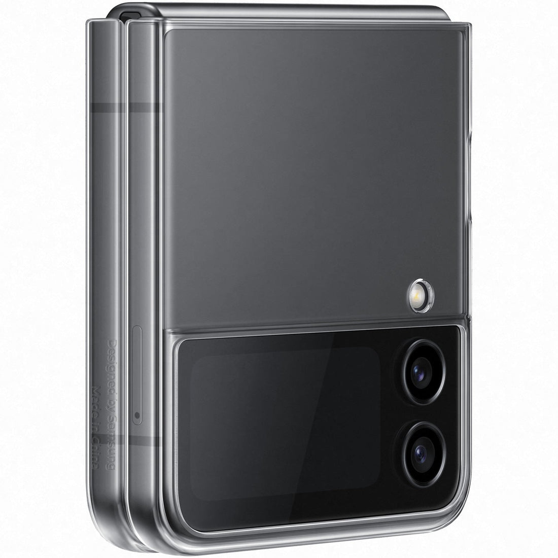 Husa Originala Clear Slim Cover pt. Samsung Galaxy Z Flip 4 EF-QF721 - EF-QF721CTEGWW - 8806094505788 - 1