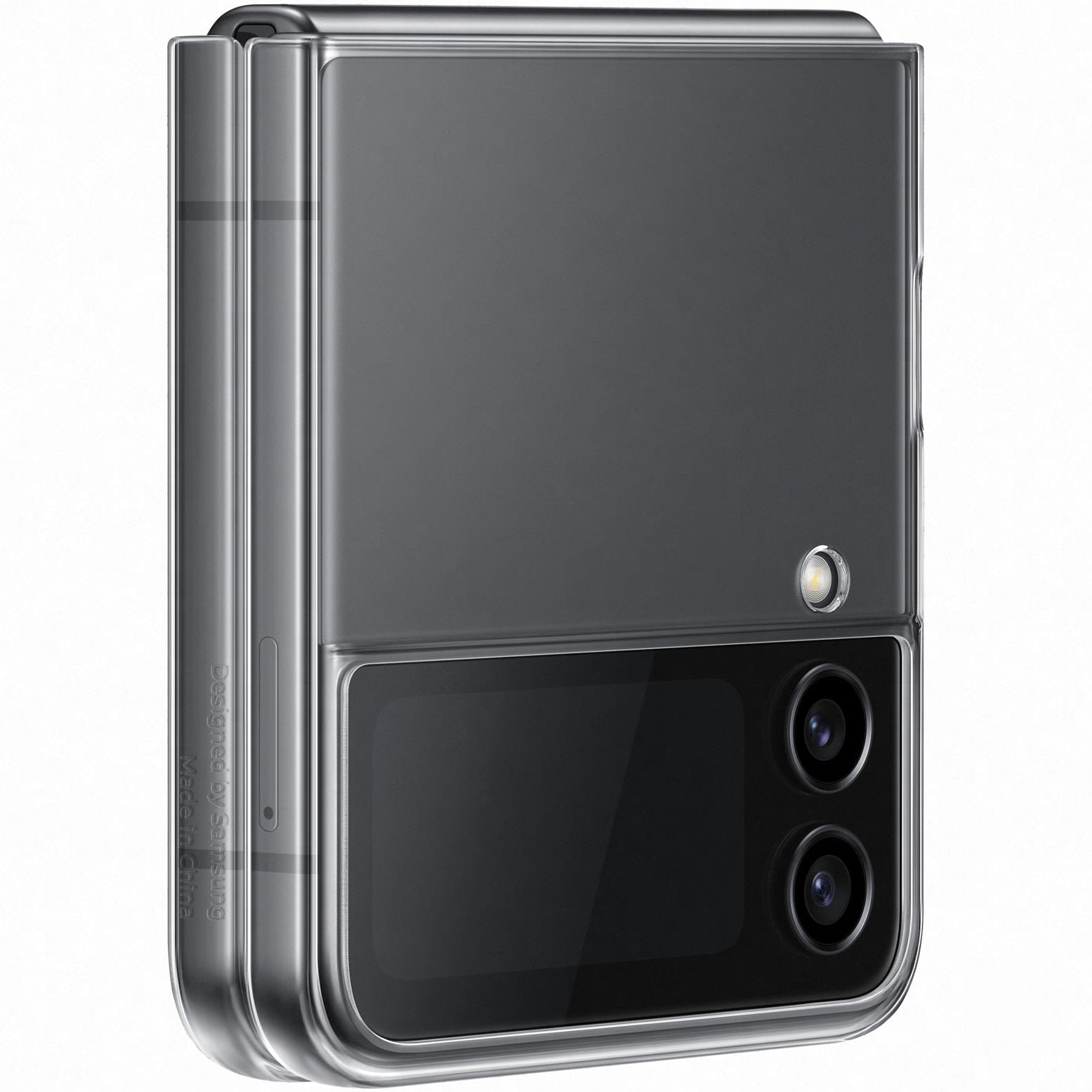 Husa Originala Clear Slim Cover pt. Samsung Galaxy Z Flip 4 EF-QF721 - EF-QF721CTEGWW - 8806094505788 - 1