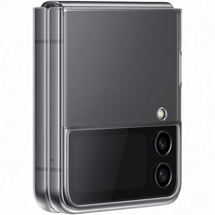 Husa Originala Clear Slim Cover pt. Samsung Galaxy Z Flip 4 EF-QF721 - EF-QF721CTEGWW - 8806094505788 - 1