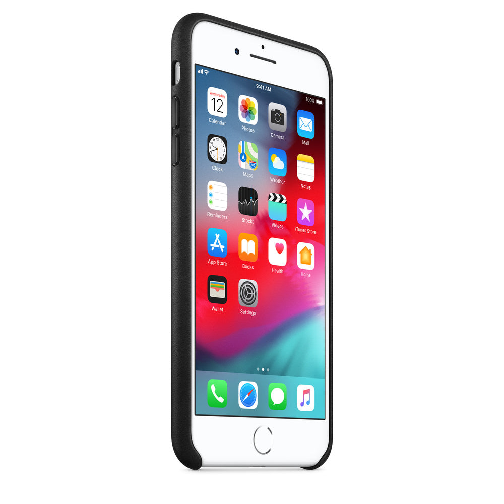 Husa Originala Piele Naturala Apple MQHM2ZM/A - iPhone 8 Plus / 7 Black - 190198496874 - 4