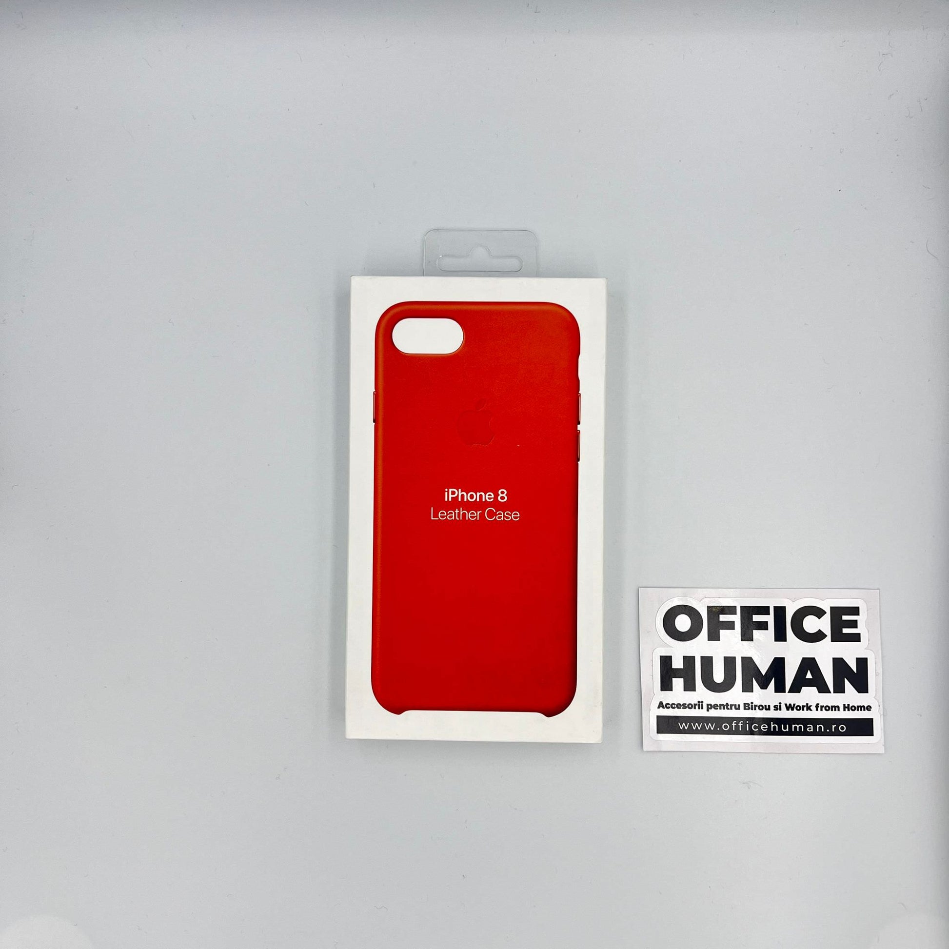 Husa Originala Piele Naturala Apple MRG82ZM/A - iPhone SE 2022 / 2020 / 8 / 7 Bright Orange - 190198706898 - 5