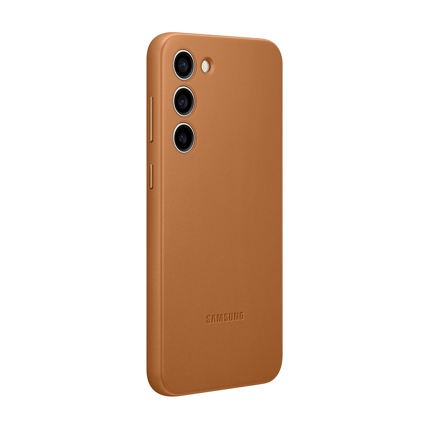 Husa Originala Piele Naturala Samsung Galaxy S23 Plus EF-VS916 Resigilat - Camel - EF-VS916LAEGWW - 8806094770407 - 2