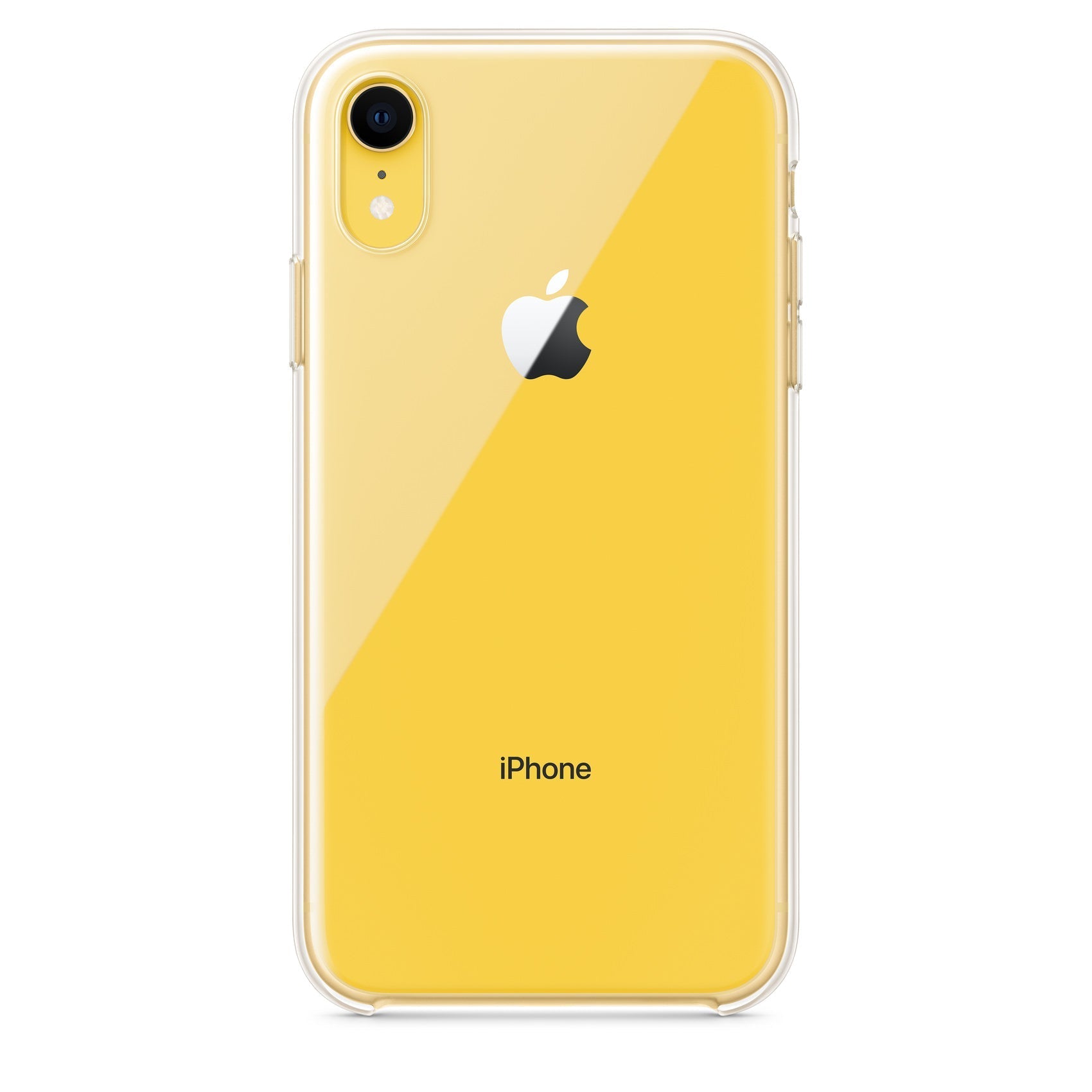 Husa Originala Silicon Clear Apple MRW62ZM/A - iPhone XR - 190198763105 - 2