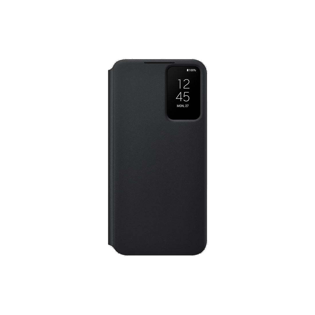 Husa Originala Smart Clear View Cover pt. Samsung Galaxy S22 Plus EF-ZS906 - Protectie anti-microbiana - Black - EF-ZS906CBEGEW