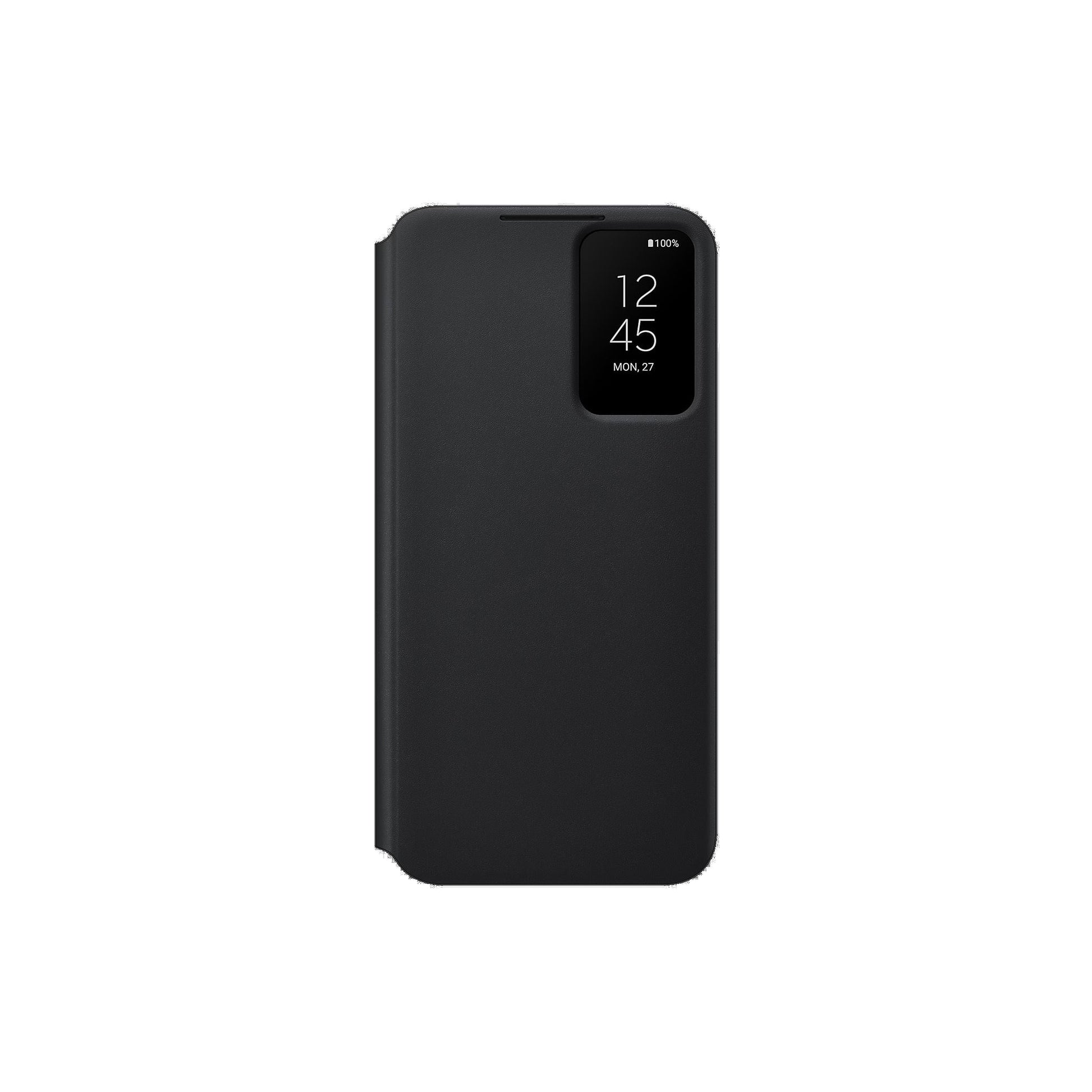 Husa Originala Smart Clear View Cover pt. Samsung Galaxy S22 Plus EF-ZS906 - Protectie anti-microbiana - Black - EF-ZS906CBEGEW