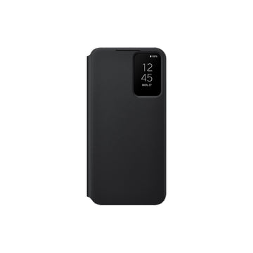 Husa Originala Smart Clear View Cover pt. Samsung Galaxy S22 Plus EF-ZS906 - Protectie anti-microbiana - Black - EF-ZS906CBEGEW