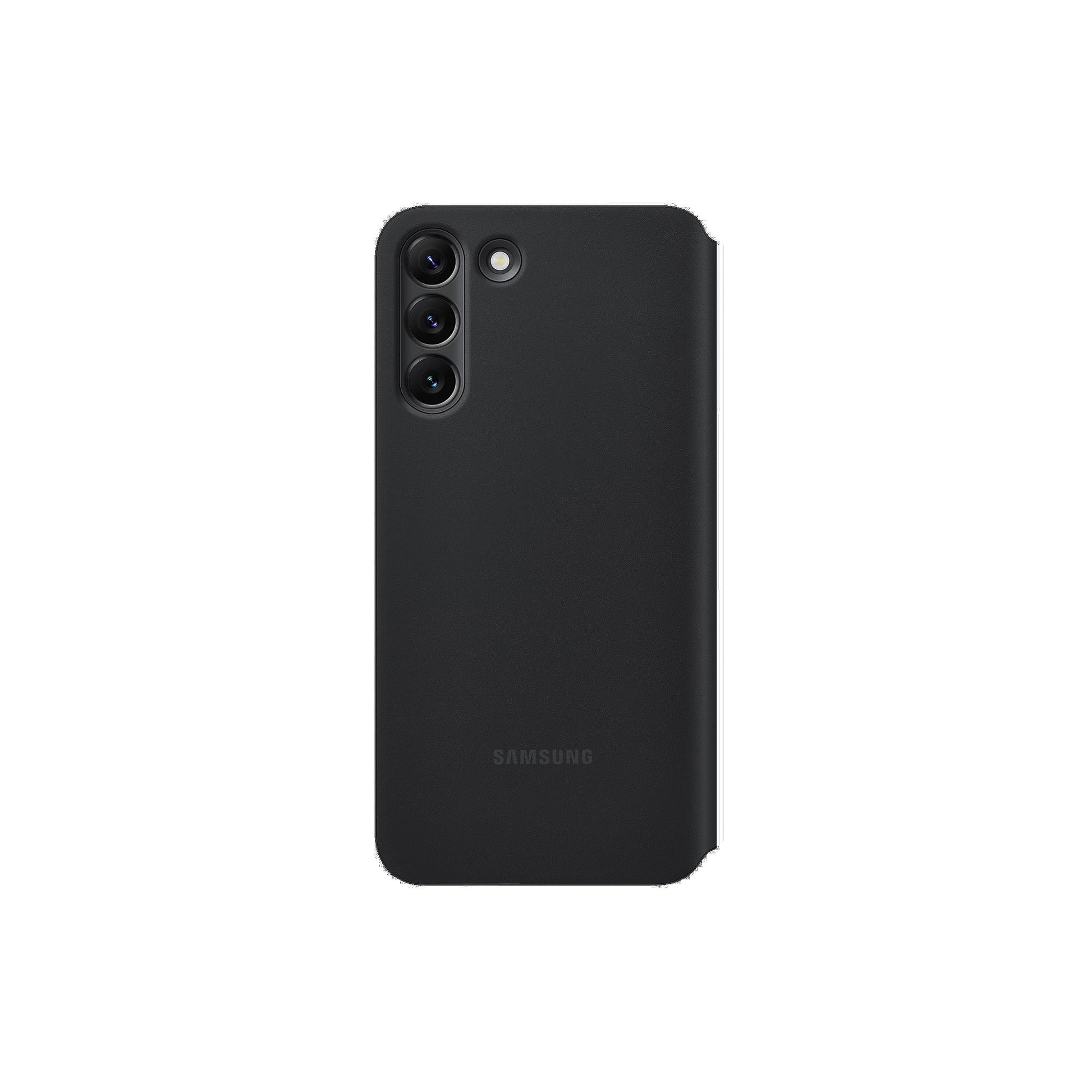 Husa Originala Smart Clear View Cover pt. Samsung Galaxy S22 Plus EF-ZS906 - Protectie anti-microbiana - EF-ZS906CBEGEW - 8806094000887 - 3