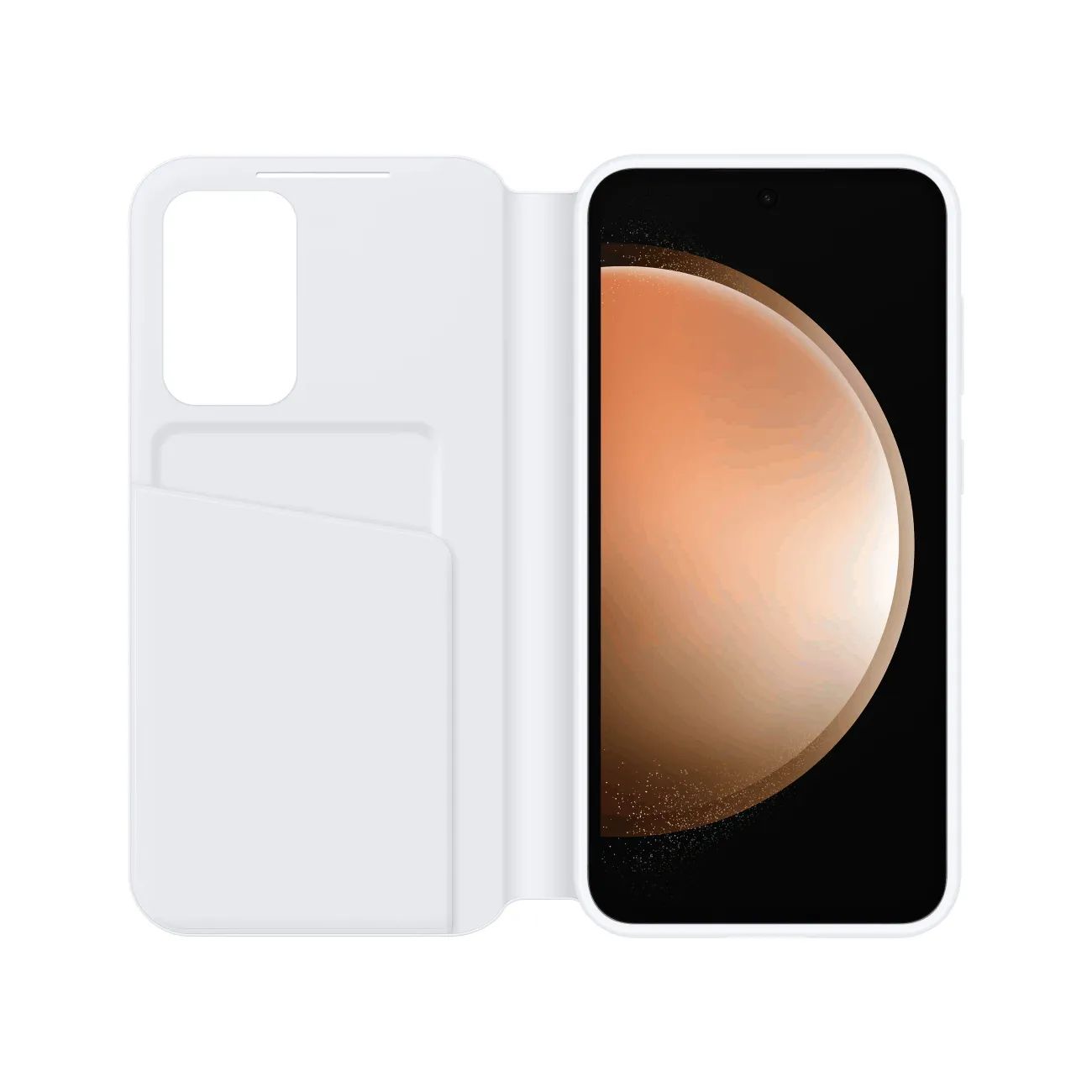 Husa Originala Smart View Wallet pt. Samsung Galaxy S23 FE EF-ZS711 - White - EF-ZS711CWEGWW - 8806095244471 - 3