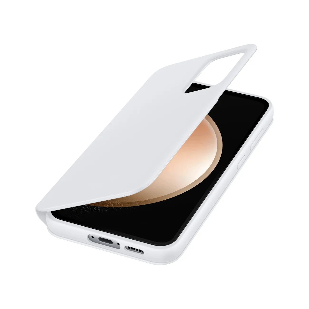 Husa Originala Smart View Wallet pt. Samsung Galaxy S23 FE EF-ZS711 - White - EF-ZS711CWEGWW - 8806095244471 - 4