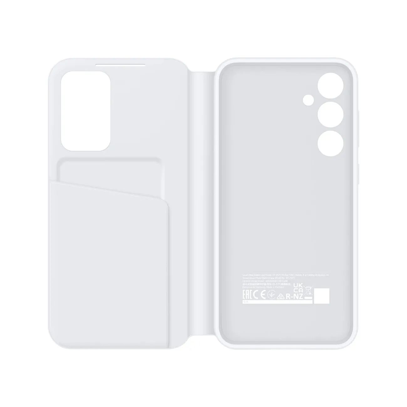 Husa Originala Smart View Wallet pt. Samsung Galaxy S23 FE EF-ZS711 - White - EF-ZS711CWEGWW - 8806095244471 - 5