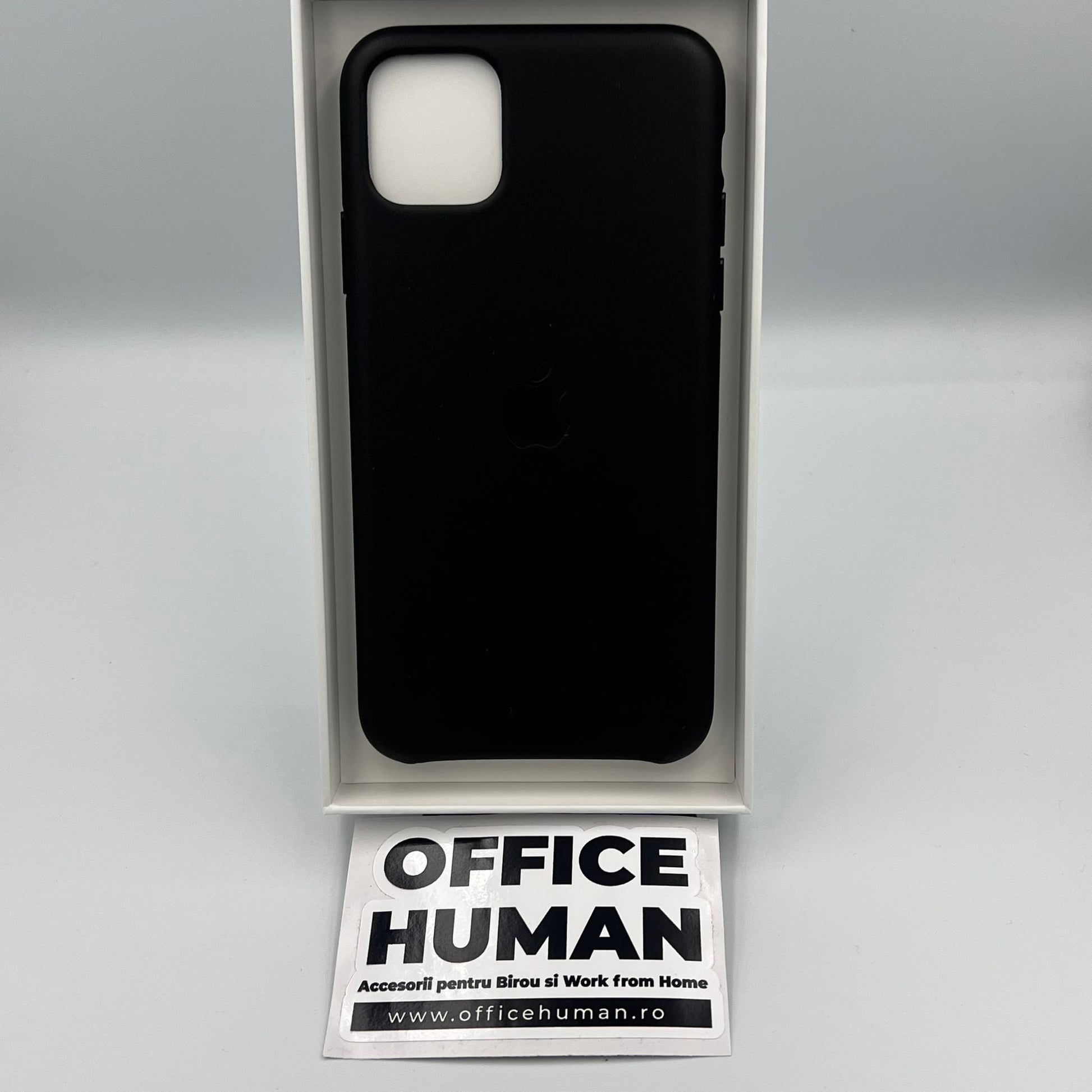 Husa Piele Naturala Apple pt. iPhone 11 Pro Max Black - MX0E2ZM/A Originala - 190199287655 - 7