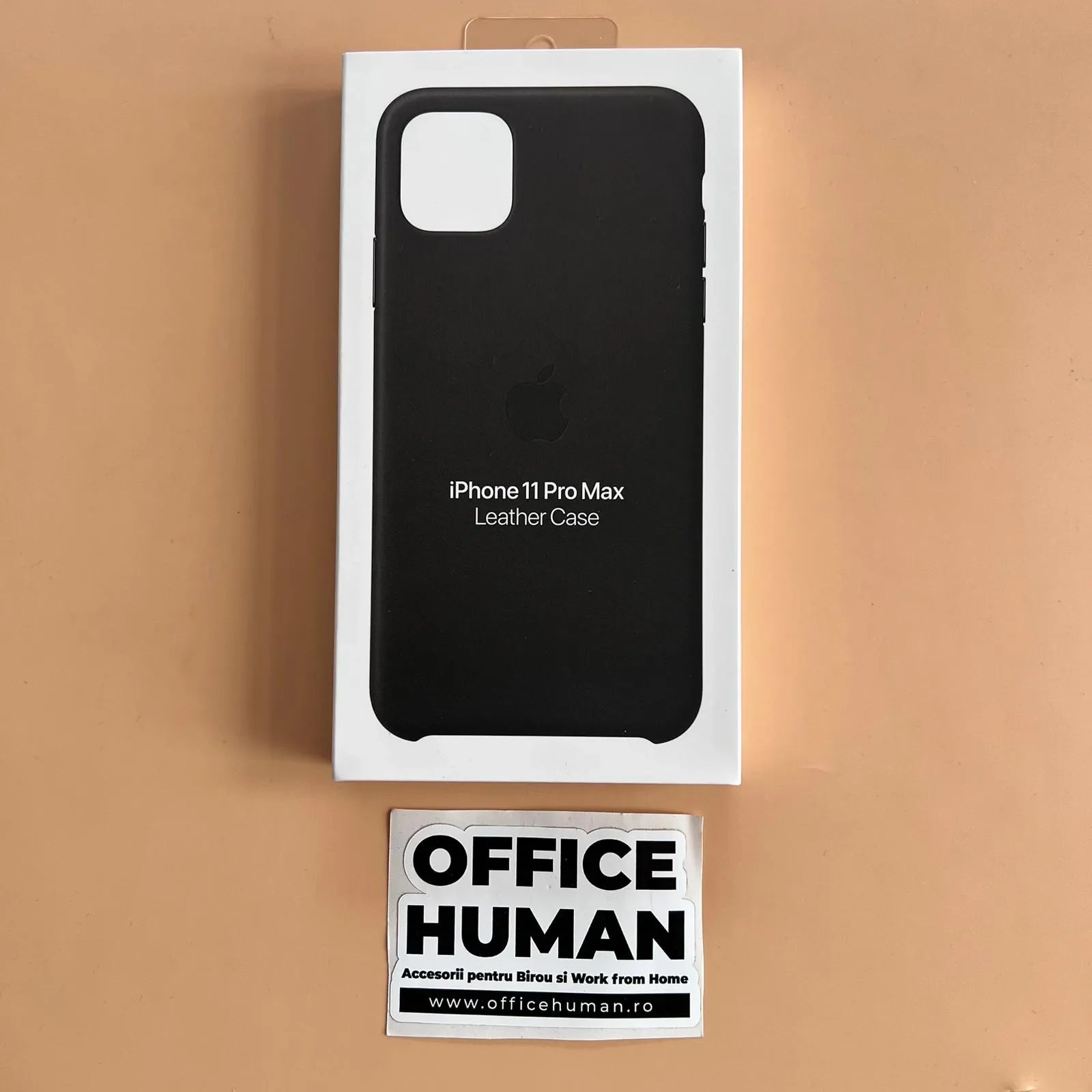 Husa Piele Naturala Apple pt. iPhone 11 Pro Max Black - MX0E2ZM/A Originala Resigilat - MX0E2ZM/A-A - 190199287655 - 5