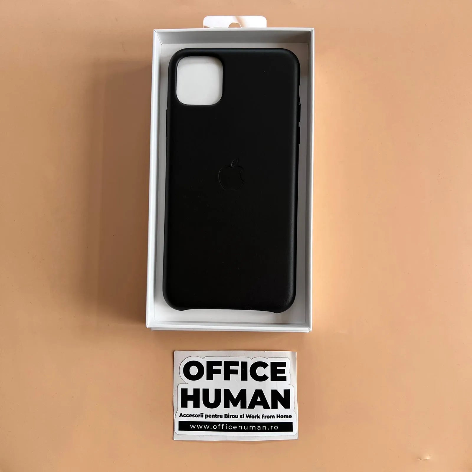 Husa Piele Naturala Apple pt. iPhone 11 Pro Max Black - MX0E2ZM/A Originala Resigilat - MX0E2ZM/A-A - 190199287655 - 6