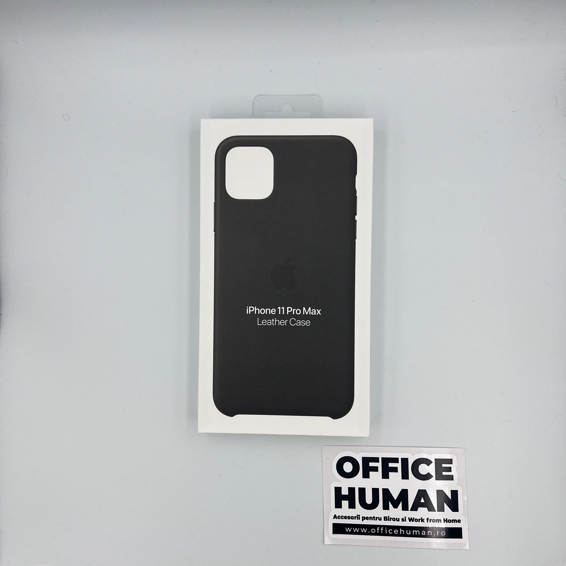 Husa Piele Naturala Apple pt. iPhone 11 Pro Max Black - MX0E2ZM/A Originala Resigilat - MX0E2ZM/A-A - 190199287655 - 5