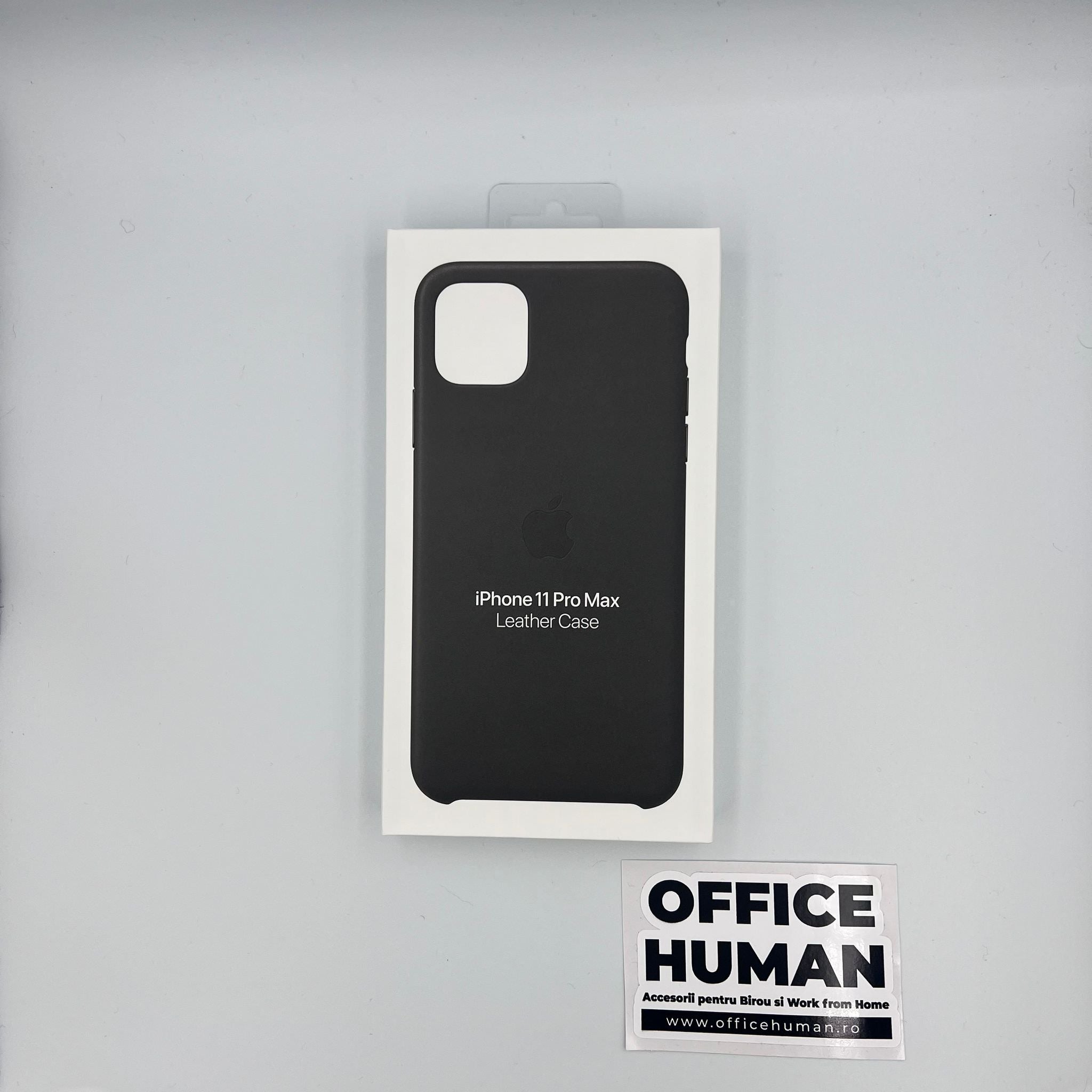 Husa Piele Naturala Apple pt. iPhone 11 Pro Max Black - MX0E2ZM/A Originala Resigilat - MX0E2ZM/A-A - 190199287655 - 5