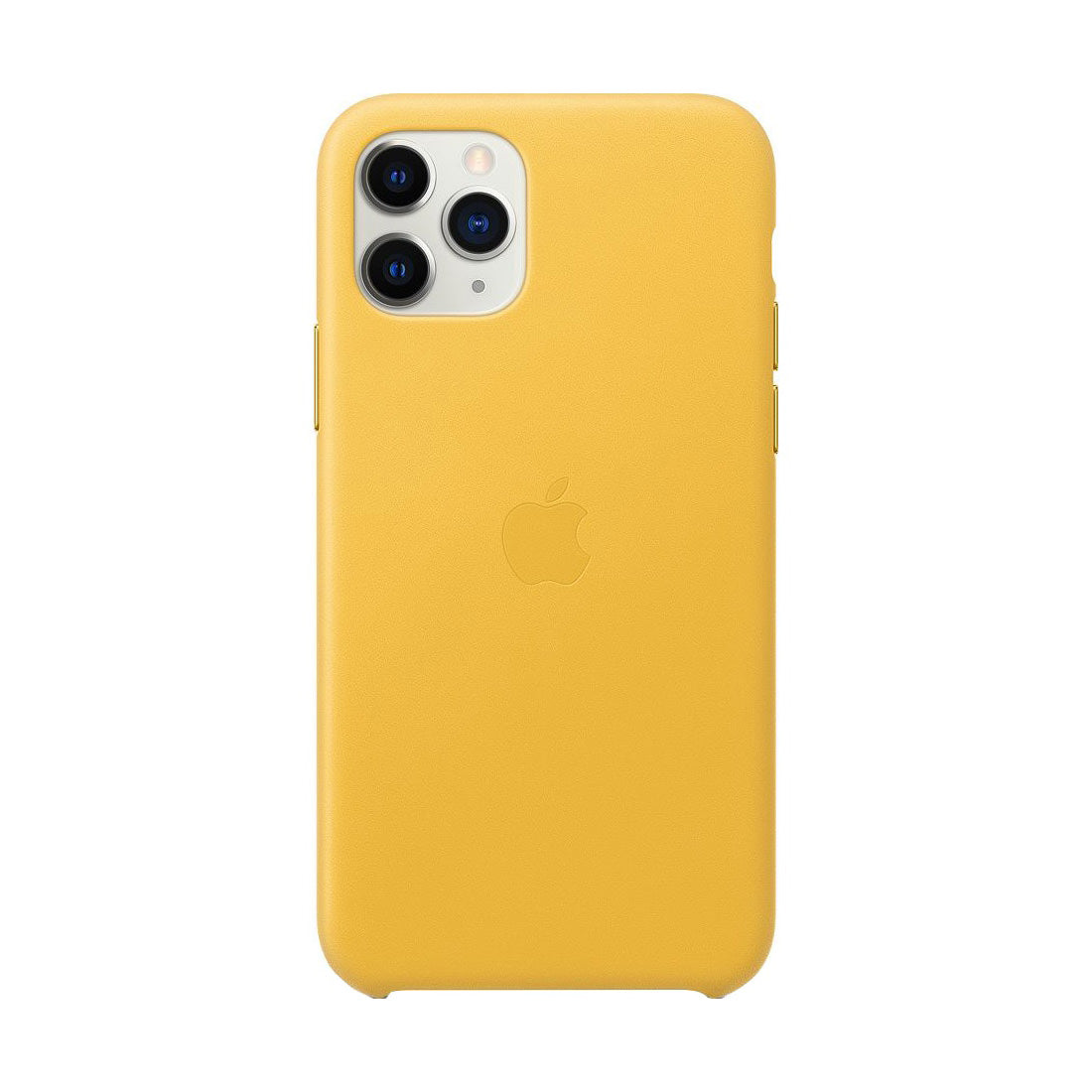 Husa Piele Naturala Apple pt. iPhone 11 Pro Meyer Lemon - MWYA2ZM/A Originala - 190199269446 - 2