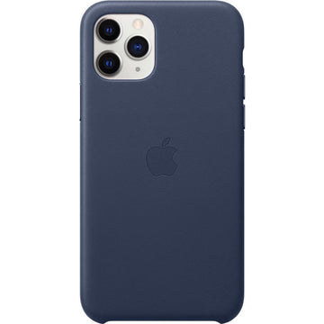 Husa Piele Naturala Apple pt. iPhone 11 Pro Midnight Blue - MWYG2ZE/A Originala - 190199269583 - 1
