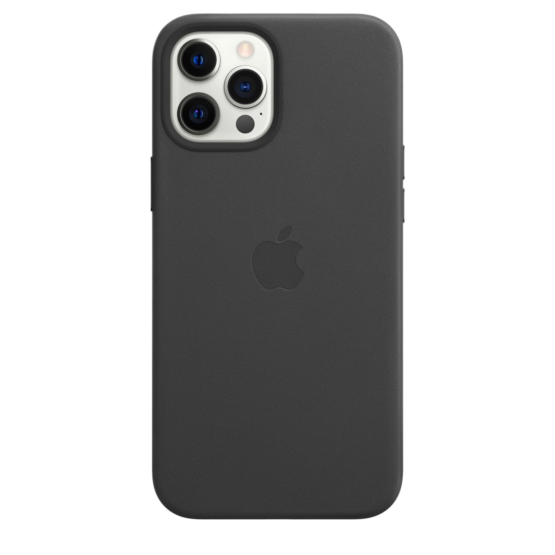 Husa Piele Naturala Apple pt. iPhone 12 Pro Max Black - MHKM3ZM/A MagSafe Originala Resigilat - 194252168530 - 4
