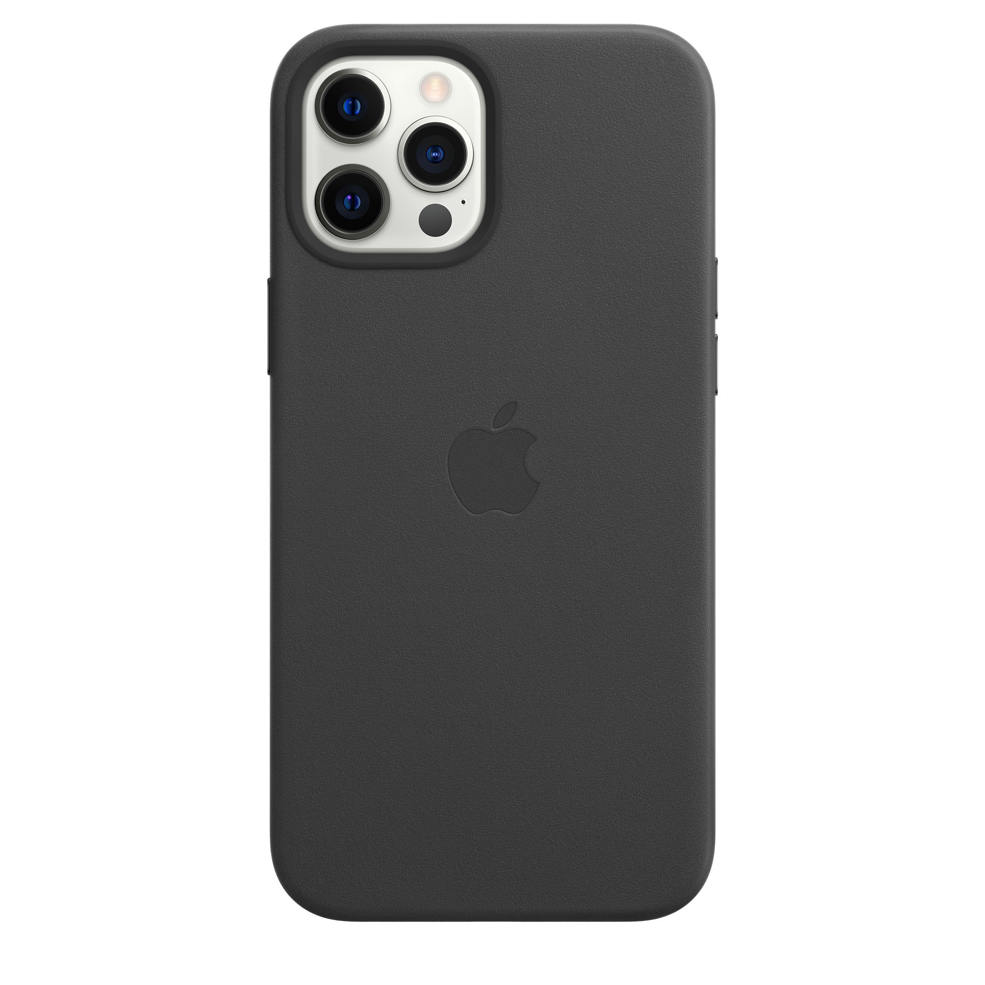 Husa Piele Naturala Apple pt. iPhone 12 Pro Max Black - MHKM3ZM/A MagSafe Originala Resigilat - 194252168530 - 4
