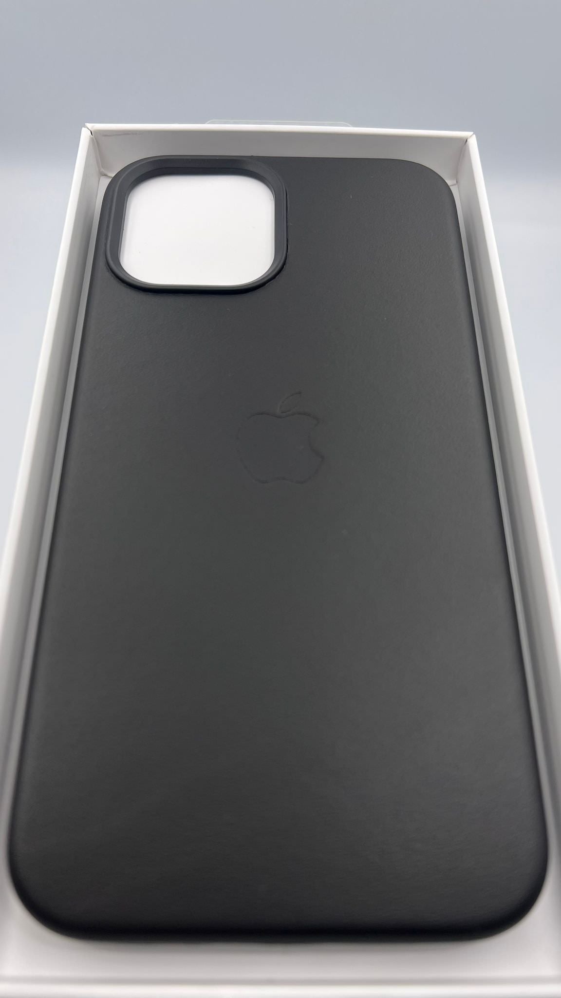 Husa Piele Naturala Apple pt. iPhone 12 Pro Max Black - MHKM3ZM/A MagSafe Originala Resigilat - 194252168530 - 8