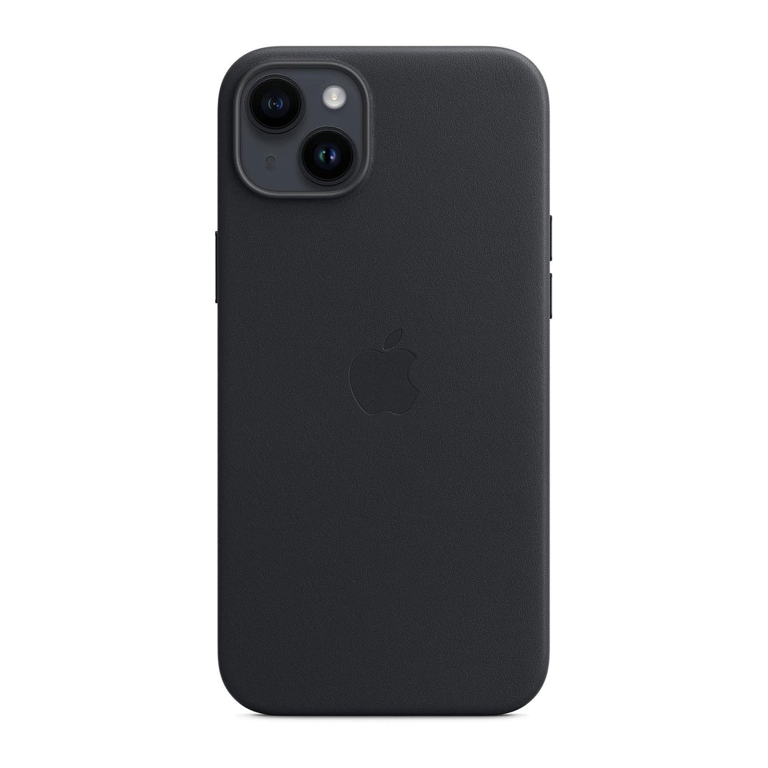 Husa Piele Naturala Apple pt. iPhone 14 Plus Midnight - MPP93ZM/A MagSafe Originala Resigilat - 194253345398 - 1