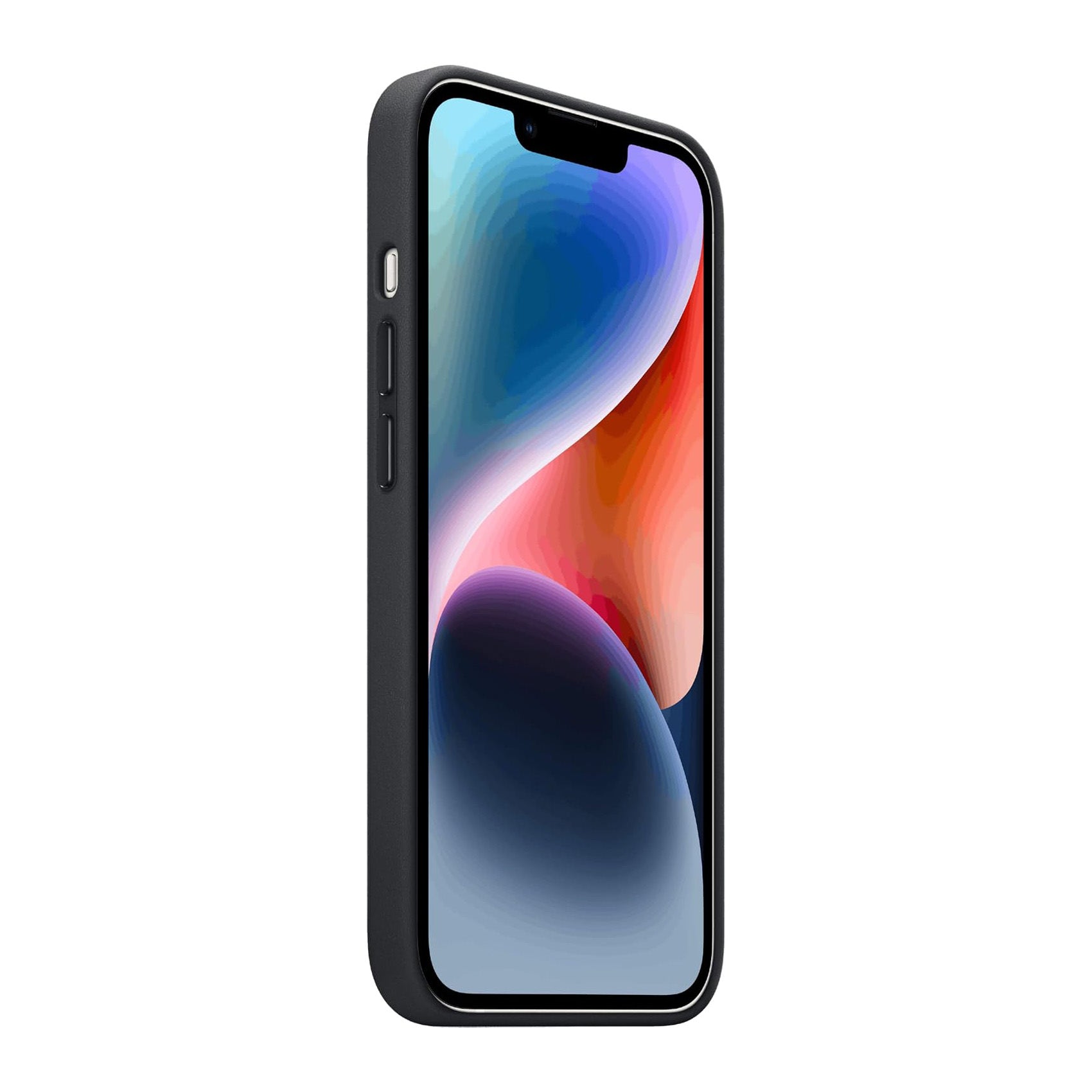 Husa Piele Naturala Apple pt. iPhone 14 Plus Midnight - MPP93ZM/A MagSafe Originala Resigilat - 194253345398 - 2