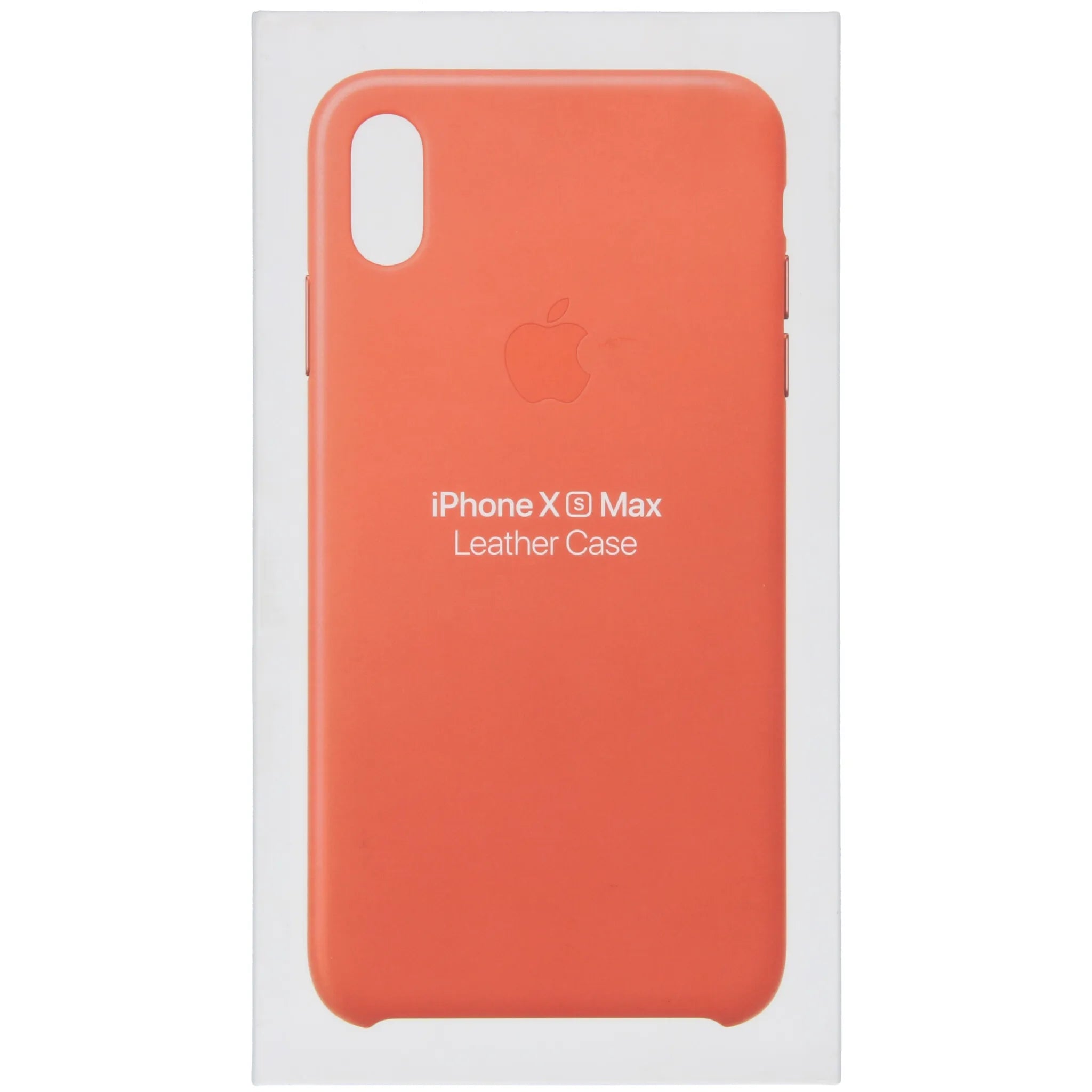Husa Piele Naturala Apple pt. iPhone XS Max Sunset - MVFY2ZM/A Originala - 190199120556 - 5