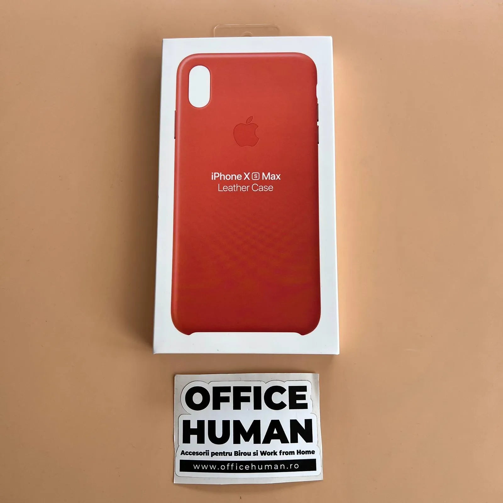 Husa Piele Naturala Apple pt. iPhone XS Max Sunset - MVFY2ZM/A Originala - 190199120556 - 7