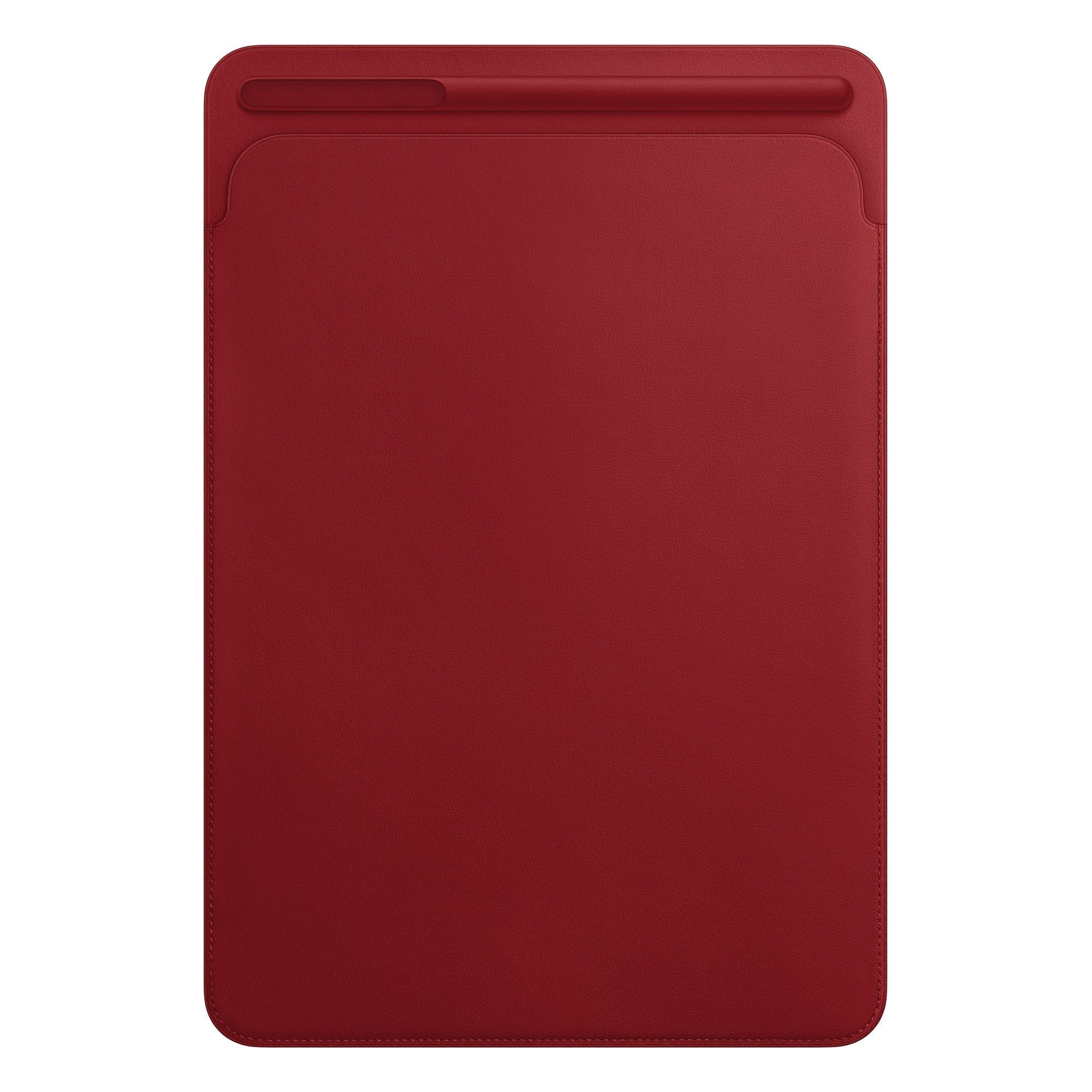 Husa Piele Naturala Apple Sleeve pt. iPad Pro 10.5’’ 11’’ (M4/2022/2021/2020/2018) Red - MR5L2ZM/A Originala Resigilat - 1